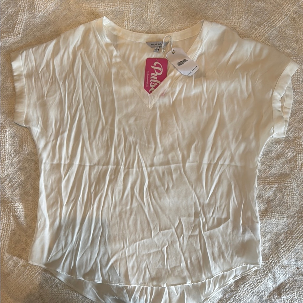 Off White Lightweight Top
